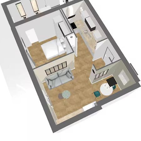 Appartchic - Appartement Standing - Plein Centre & Parking Prive Créon 외부 사진